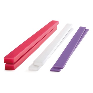 Dụng cán cán bột cookie, cán puff pastry - 3,4,5,6mm (Bộ 2 chiếc)