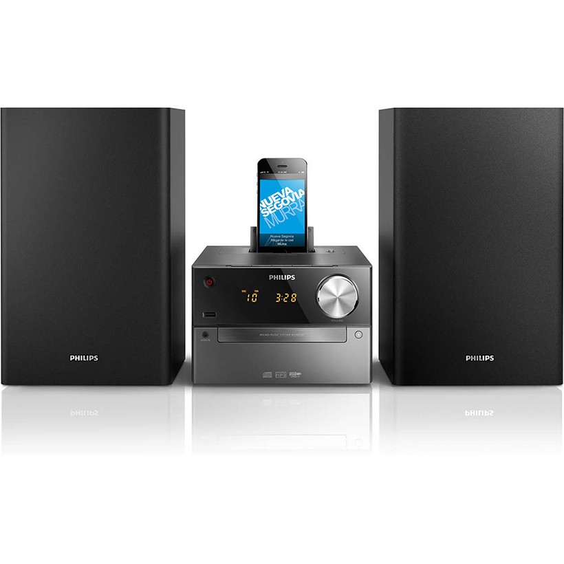 Loa Philips BTM2310 HIFI/2.1(usb, Bluetooth,FM,CD) - hàng nhập khẩu