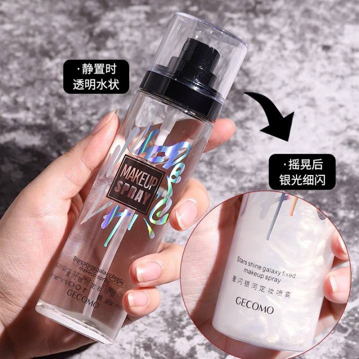 Xịt Khoáng MAKEUP FIXER SPRAY Xịt khóa nền giữ chặt lớp trang điểm dưỡng ấm bắt sáng nội địa rung | BigBuy360 - bigbuy360.vn