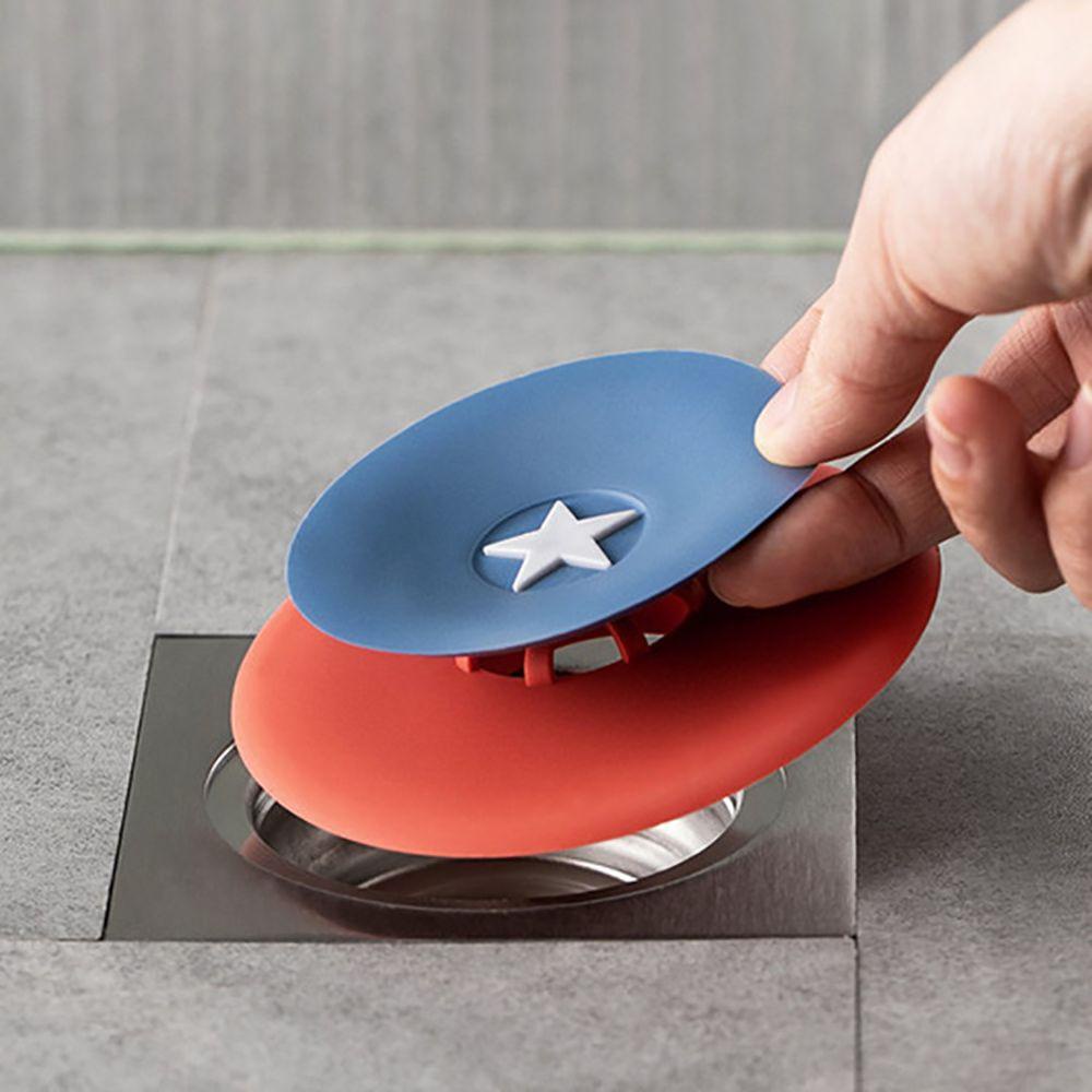1 Nắp Đậy Cống Thoát Nước Sàn Nhà Bằng Nhựa PP In Họa Tiết Độc Đáo Chống Mùi Hôi Tiện Dụng Cho Nhà Bếp