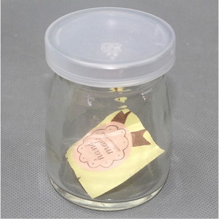 Hũ Thủy Tinh Làm Sữa Chua Có Nắp Dung Tích 100ml | BigBuy360 - bigbuy360.vn