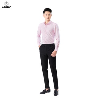 Quần âu nam HEAVEN màu đen ánh kim vải cotton cao cấp dáng slimfit trẻ trung lịch lãm QA03