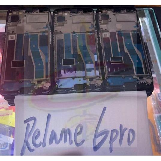 Khung Giữa Màn Hình LCD Cao Cấp Cho Realme 3 5 Pro 6 7 8 Pro 5i 5s 6i 6s 7i 8i