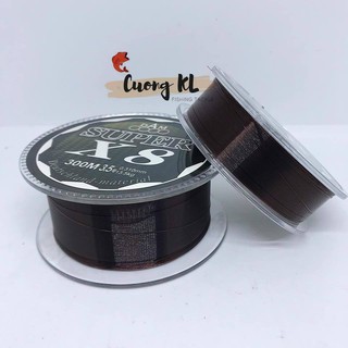 Cước câu cá DAM Super X8 150m và 300m