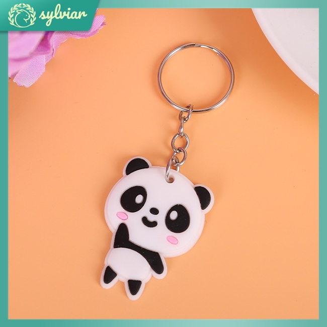 Móc Chìa Khóa Họa Tiết Hoạt Hình Dễ Thương Dùng Làm Quà Tặng