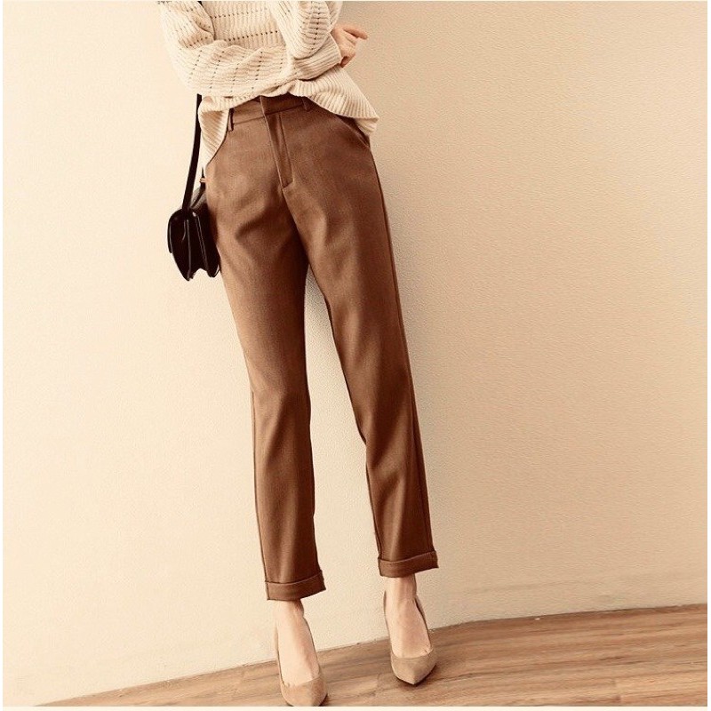 ⚡️BÁN SỈ⚡️Quần baggy 4 màu lật gấu bọc cạp