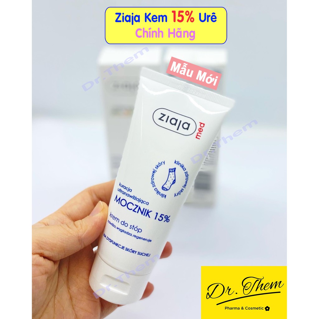 Ziaja Kem Mềm Da 15% Urê - Dưỡng Ẩm Dịu Nhẹ Ziaja Med 15% Urea Cream 100ml - Atopic Kem và Sữa Dưỡng Da