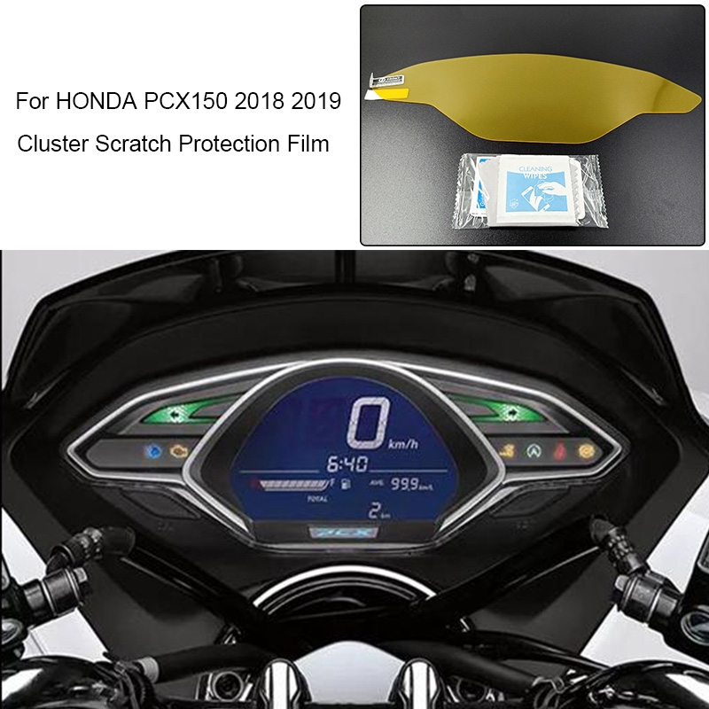 Miếng Dán Bảo Vệ Màn Hình Đồng Hồ Cho Xe Máy Honda Pcx 150 2018