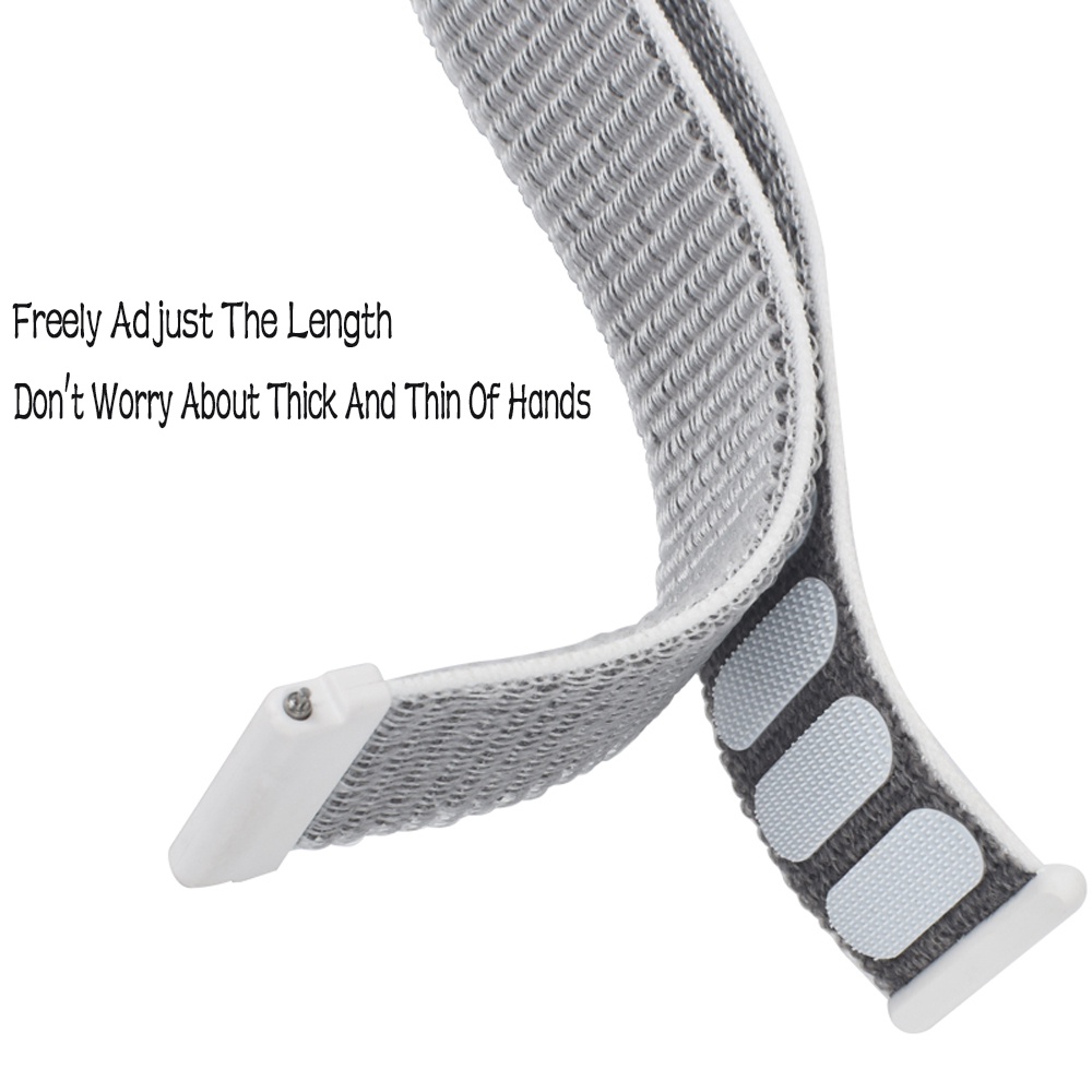 Dây Đeo Nylon Màu Cầu Vồng Cho Đồng Hồ Garmin Venu 2 Plus