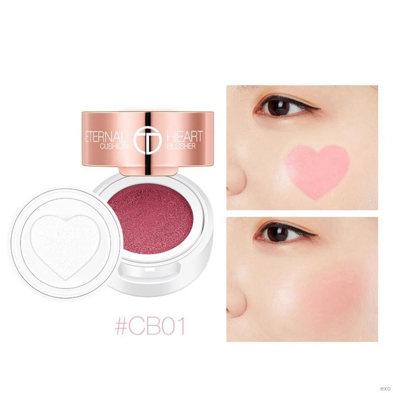 [Hàng mới về] Hộp cushion má hồng dạng kem hình dạng trái tim xinh xắn thương hiệu O.TWO.O | BigBuy360 - bigbuy360.vn