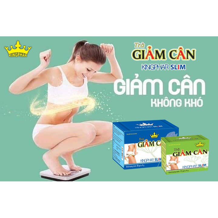 TPBVSK_Kingphar Slim - Trà thảo dược giúp giảm cân an toàn