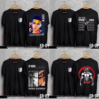 Áo thun Eren Yeager Attack on Titan, áo phông attack on titan nam nữ đủ size mới nhất