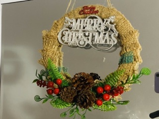 Vòng nguyệt quế noel