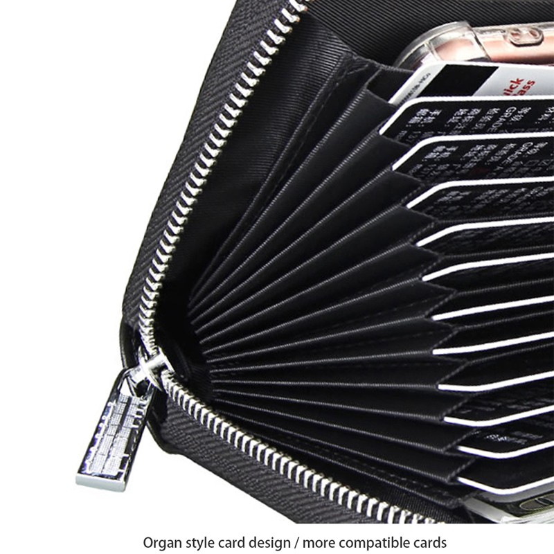 Evertoner Ví Da 36 Ngăn Đựng Thẻ / Điện Thoại Cho Nam Nữ