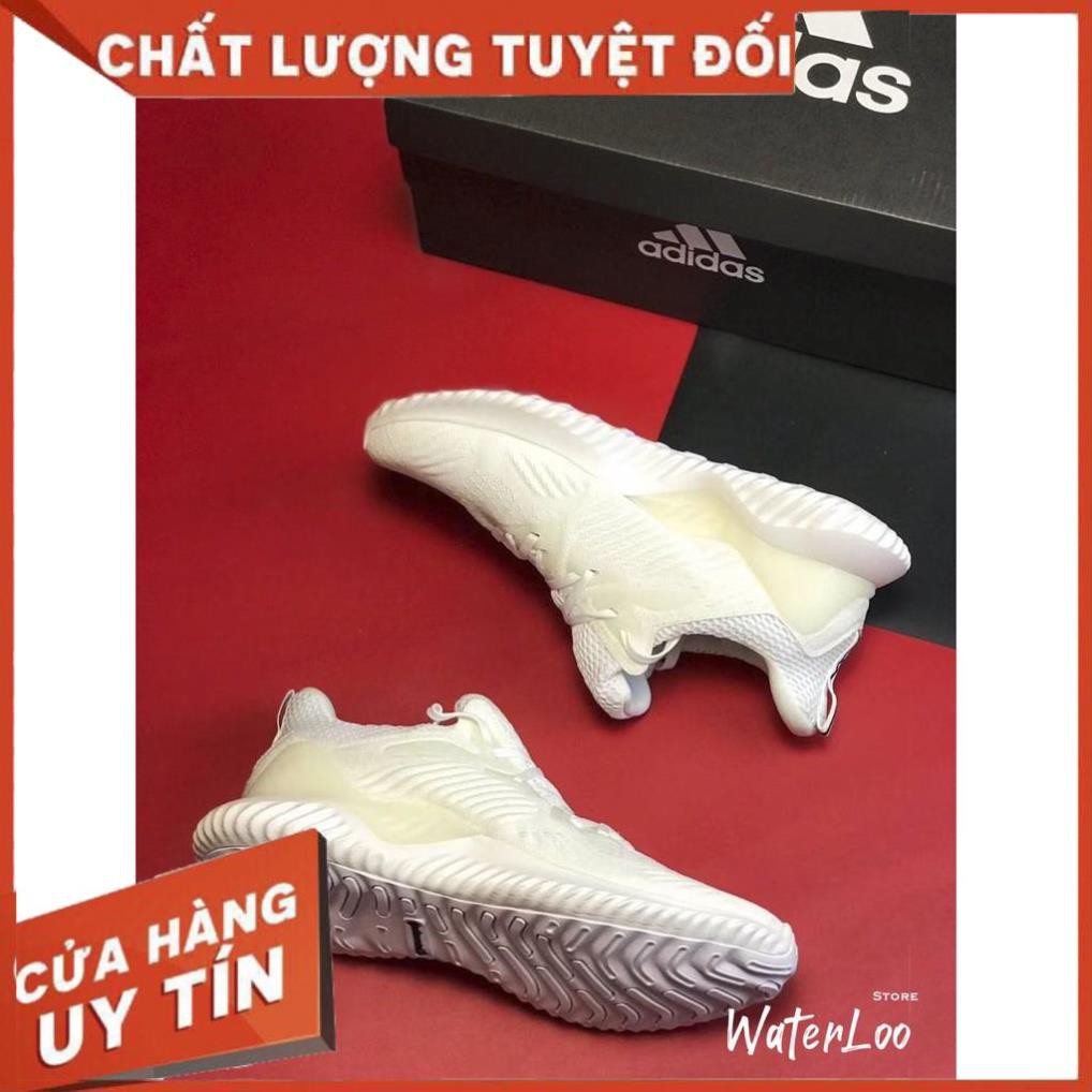(HÀNG CHUẨN+QUÀ TẶNG) Giày thể thao sneaker nam nữ ALPHABOUNCE Beyond 2018 full trắng | BigBuy360 - bigbuy360.vn