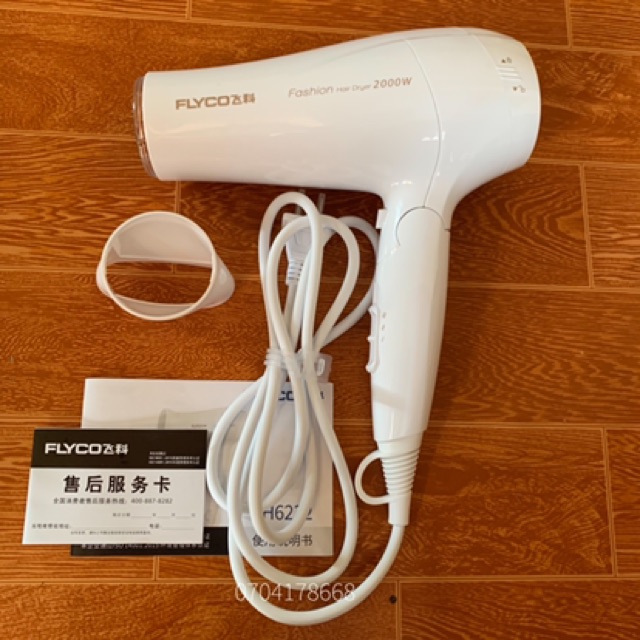 Máy sấy tóc gia đình công suất lớn Flyco FH-6232, 2000W