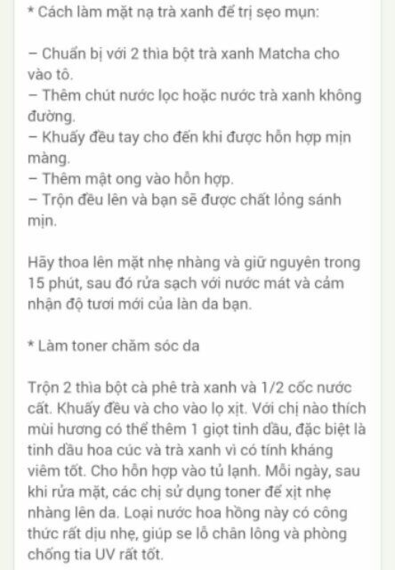 Follow - (SHOPEE TRỢ GIÁ 03/07) 1kg Bột trà xanh nguyên chất loại 1