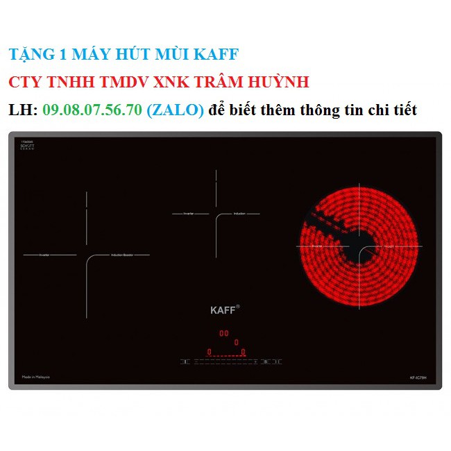 BẾP ĐIỆN TỪ KẾT HỢP KAFF KF-IC79H