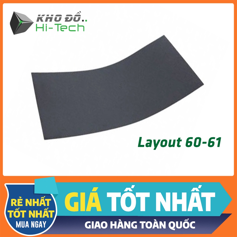 Foam lót case bàn phím  𝘍𝘳𝘦𝘦𝘴𝘩𝘪𝘱  giúp tiêu âm bàn phím, gõ phím bớt bị tiếng vang từ đáy case bàn phím vọng lại