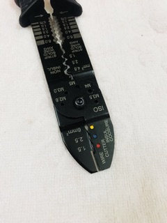 Kìm (kềm) bấm cos,tuốt dây đa năng