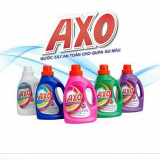 Nước tẩy mầu quần áo axo 400ml