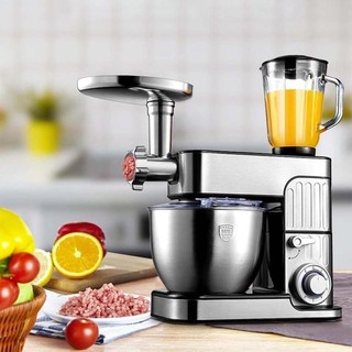 Máy trộn bột làm bánh, đánh trứng, đánh kem làm bếp đa năng toàn diện 7 in 1 Hàng chính hãng