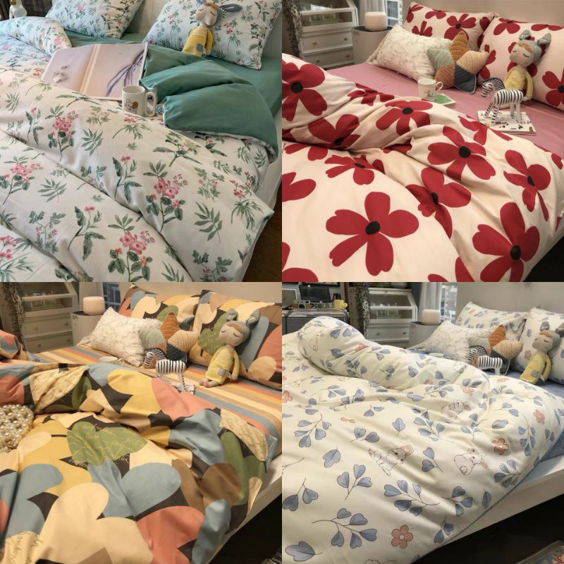 Bộ chăn ga cotton 100%