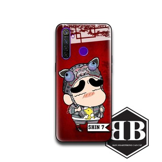 Ốp lưng kính cường lực Oppo Realme 5 / 5i hình shin chất lượng cao