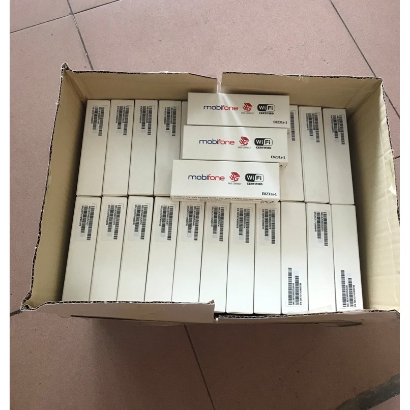 USB wifi 3g Huawei E8231 logo mobifone sử dụng được tất cả các mạng