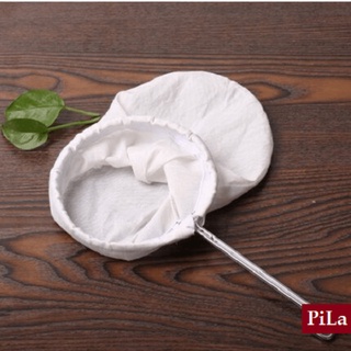 Vợt Vải Lọc Cà Phê Lọc Trà Cán Kim Loại Không Gỉ