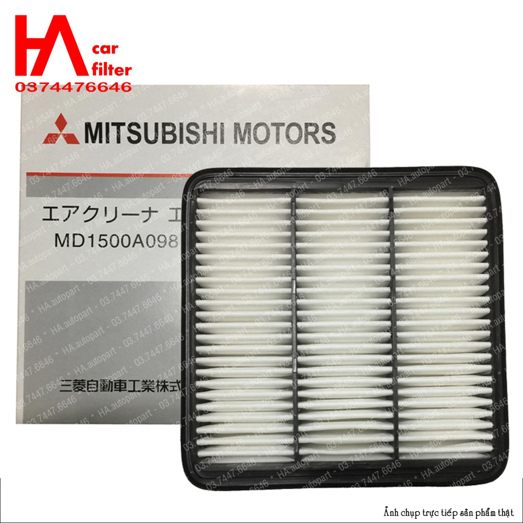 Lọc gió động cơ Mitsubishi Triton máy 2.5L, 3.2L, 3.5L, Mitsubishi Pajero sport 2.5 &amp; 3.0