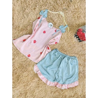 bộ 2 dây lụa satin