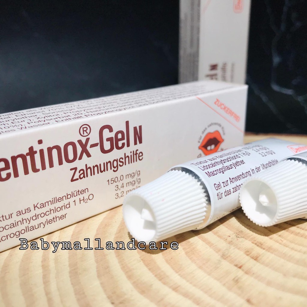 DENTINOX GEL BÔI HỖ TRỢ GIẢM ĐAU KHI MỌC RĂNG