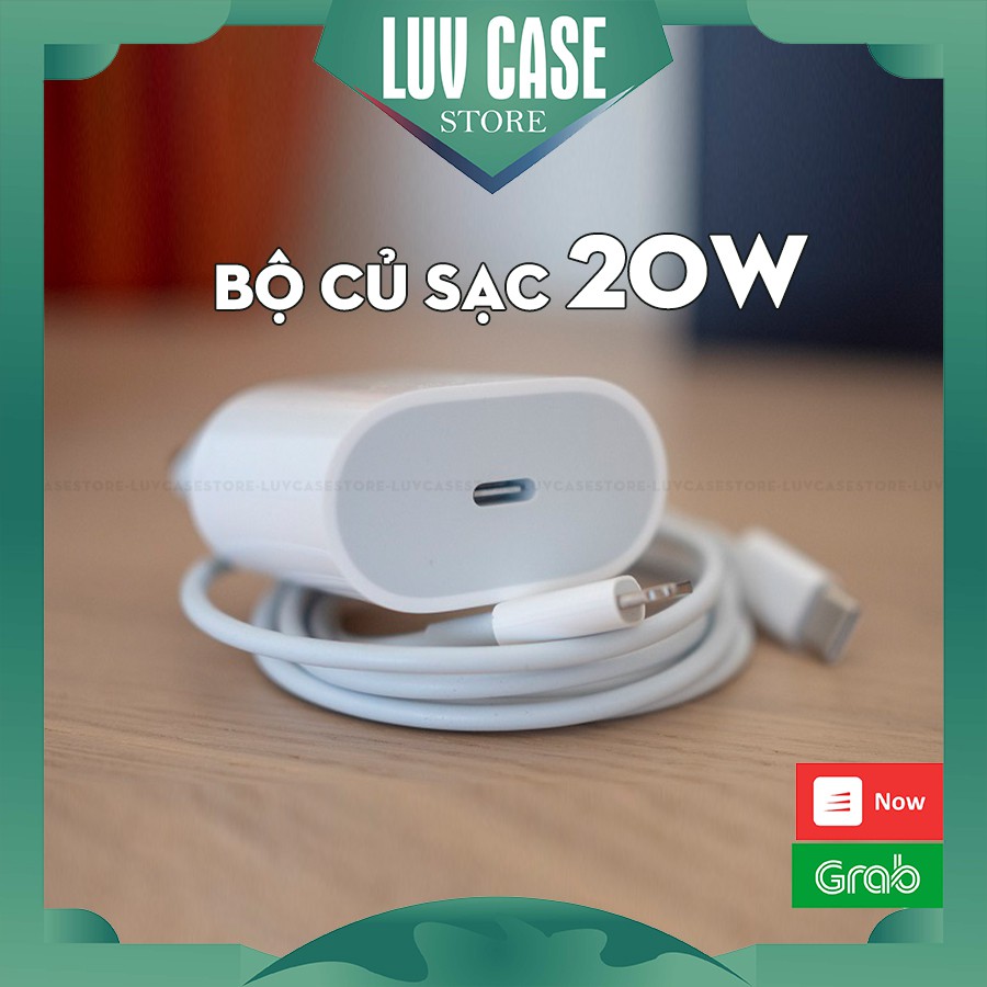 Combo Bộ Củ Sạc Nhanh 20W 18W Cho IP 8/ 8 Plus/12/ 12 Pro Max/ IP 11/ 11 Pro Max/ X/ XS Max