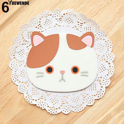 Đế để ly trà hình mèo