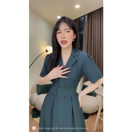 Đầm Vải không nhăn Loan Lâm