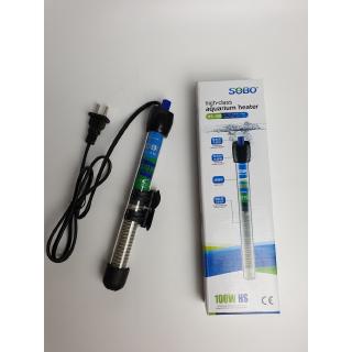 Sưởi sobo 100w thủy tinh hs-100 cho hồ cá