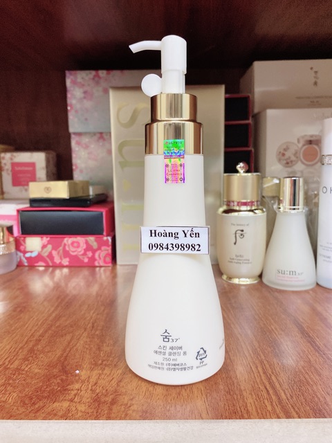 Sữa rửa mặt Su:m37 Skin Saver Cleansing Special 250ml -Hàng Cty -tách set k hộp-date 2023