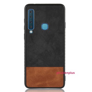 Ốp lưng Samsung Galaxy A9 2018 Leather Color lưng da