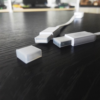 10Pcs/Set USB Type-c Protection Cap Cord Dust Plug Charger Cover/ Universal Transfer Cable Waterproof Cover with Rope