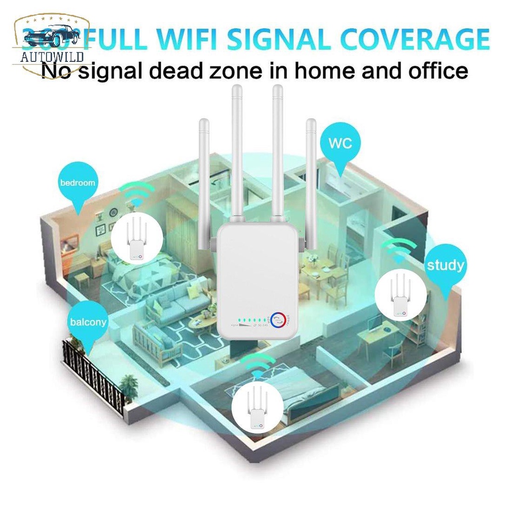 Thiết Bị Khuếch Đại Tín Hiệu Wifi Băng Tần Kép 1200mbps 5g | BigBuy360 - bigbuy360.vn