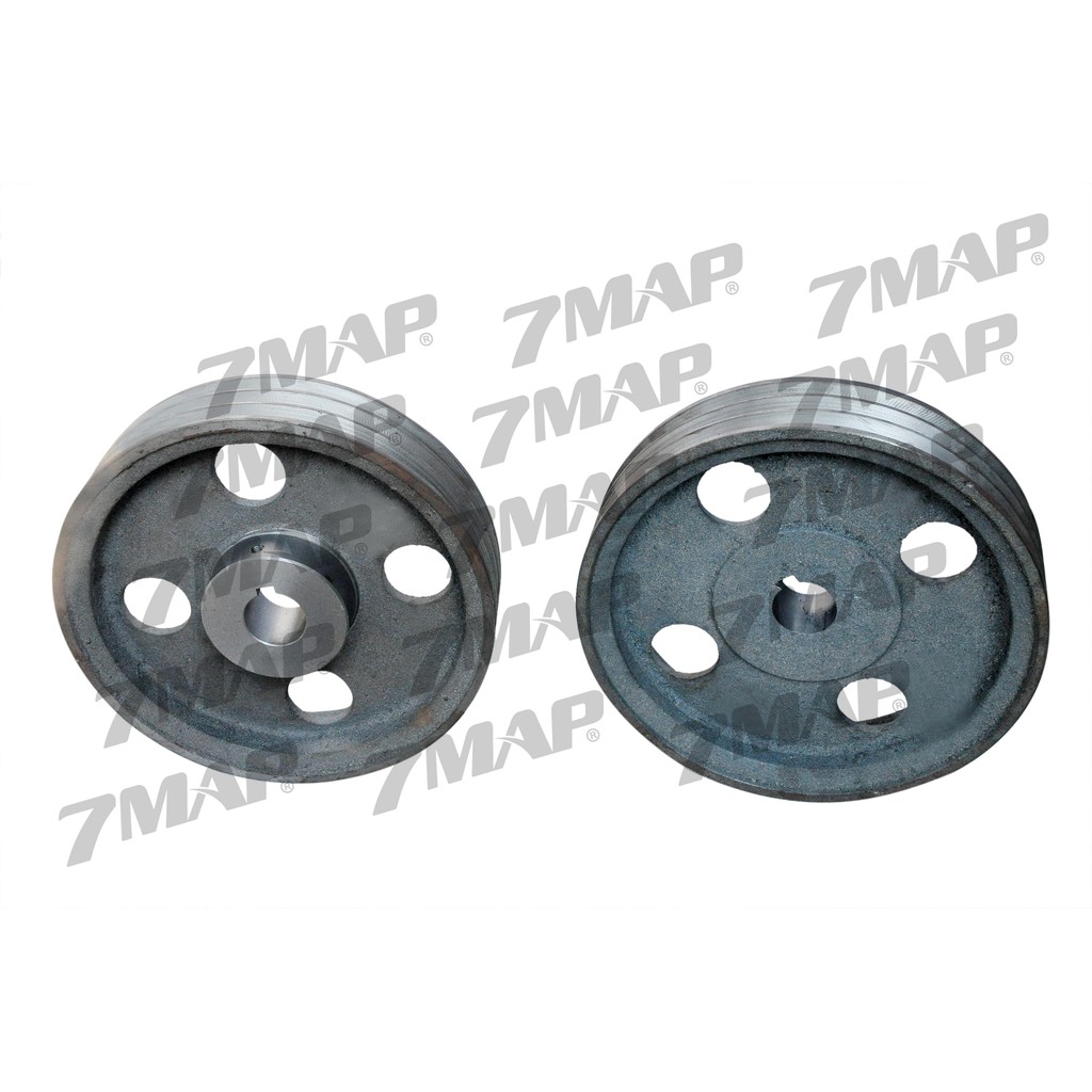 Puly Buly Pulley Gang 350 x 3 Rãnh B Hàng Đĩa Dày