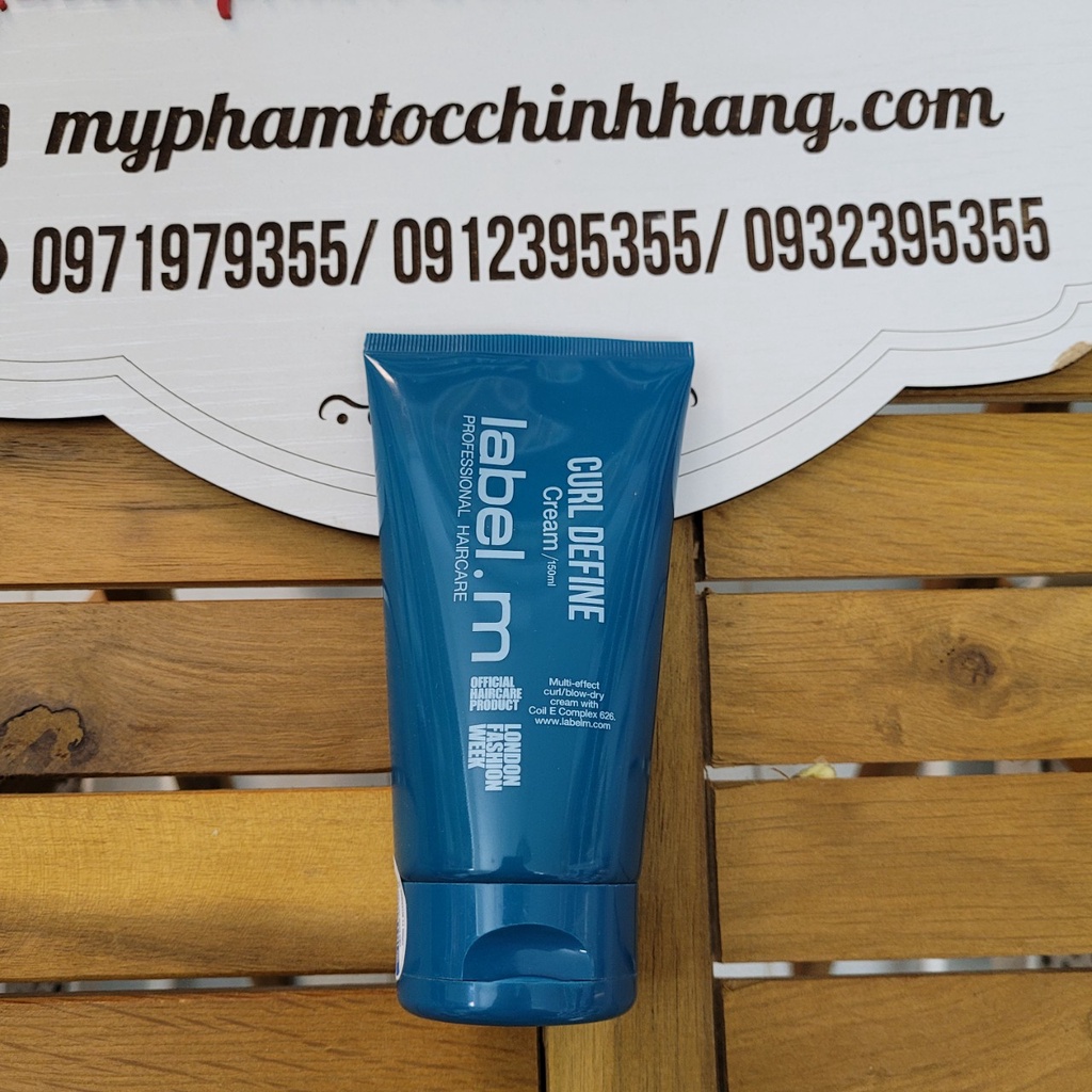 Kem Label.m curl define cream định hình sóng xoăn 150ML (mẫu mới nhất)