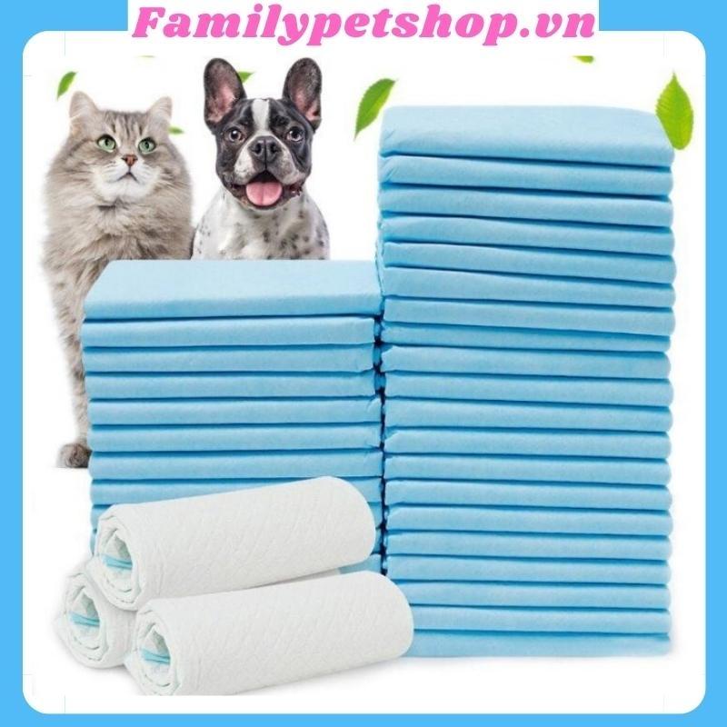 Tã lót chuồng chó mèo - Miếng lót vệ sinh khử mùi, siêu thấm - familypetshop.vn