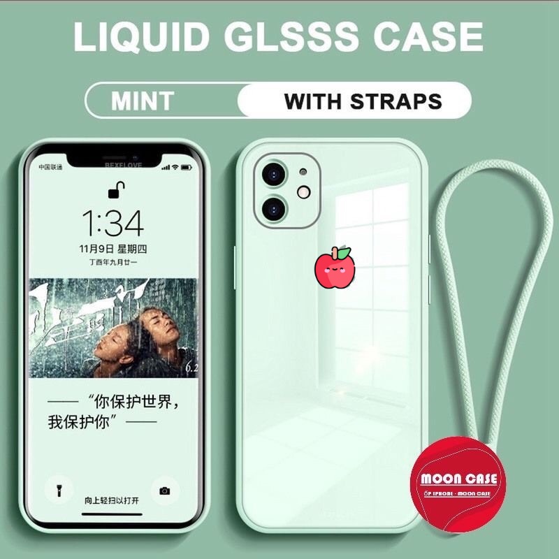 Ốp lưng tráng gương logo táo cho iphone 5/5s/6/6plus/6s/6splus/7/7plus/8/8plus/x/xr/xs/11/12/13/pro/max/plus/promax