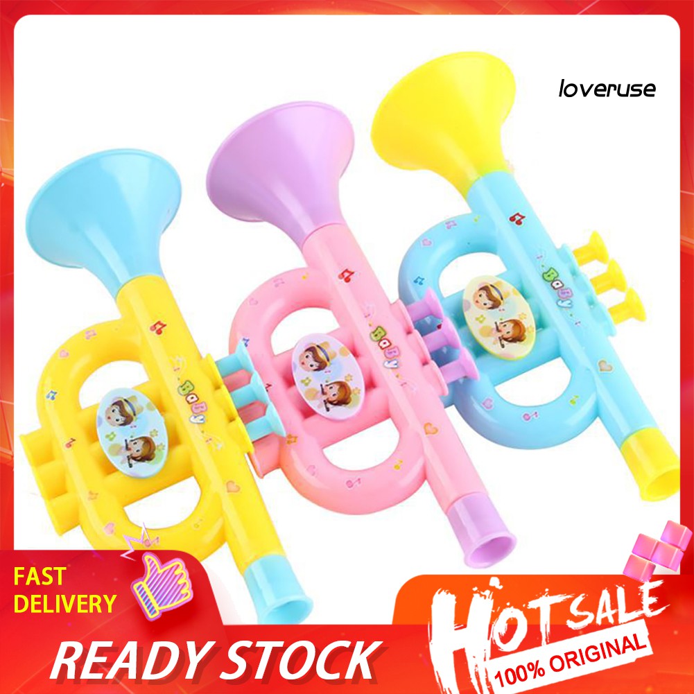 Kèn Trumpet Đồ Chơi Nhiều Màu Sắc Độc Đáo Cho Bé
