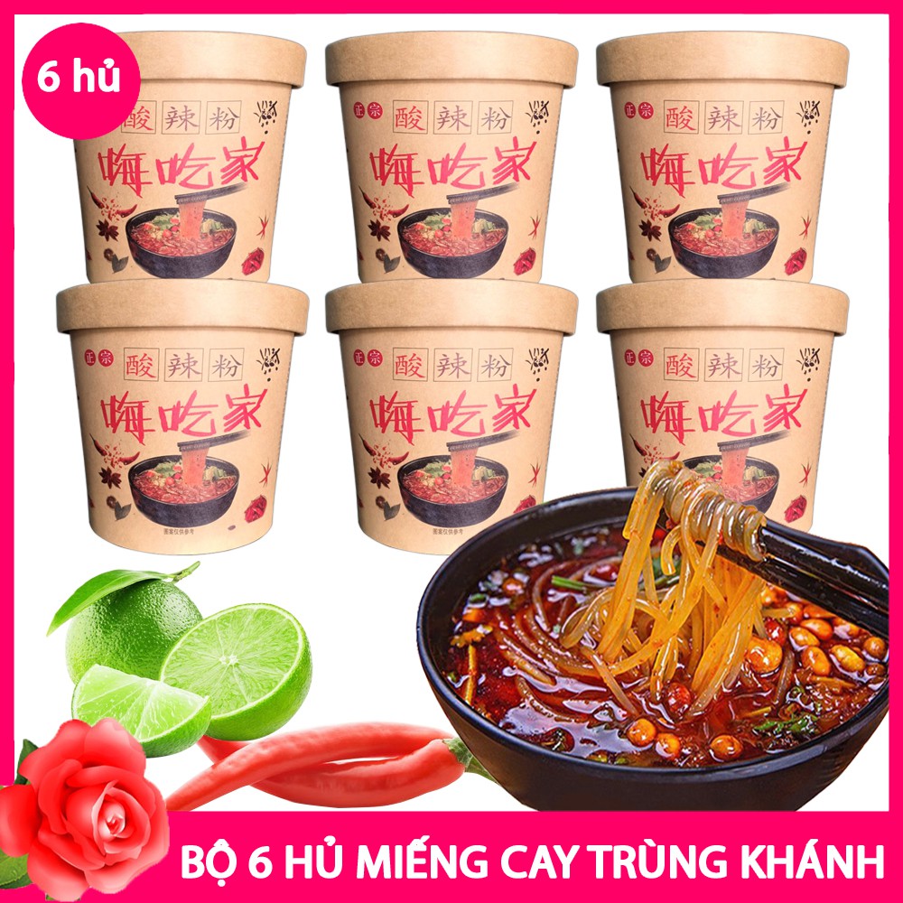 Miến lạnh chua cay Trùng Khánh -- ĂN VẶT SIÊU NGON