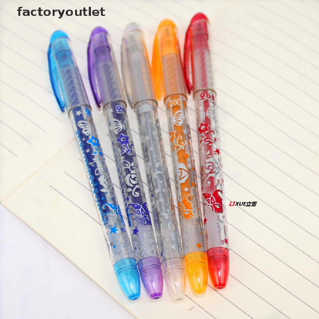 Set 6 bút gel vẽ hình xăm vui nhộn giảm căng thẳng DIY cho bé