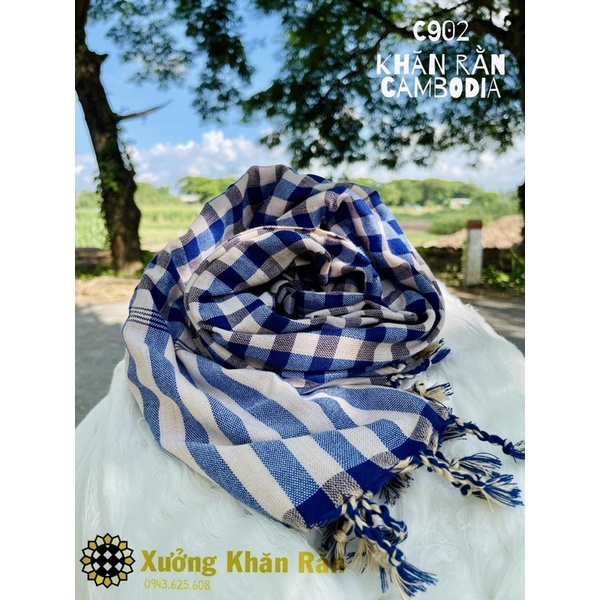 [XẢ 100cái] KHĂN RẰN CAMBODIA ĐỦ MÀU 1m7x0m6 CHẤT COTTON MỀM DÀY DẶN THẤM HÚT MỒ HÔI CỰC TỐT