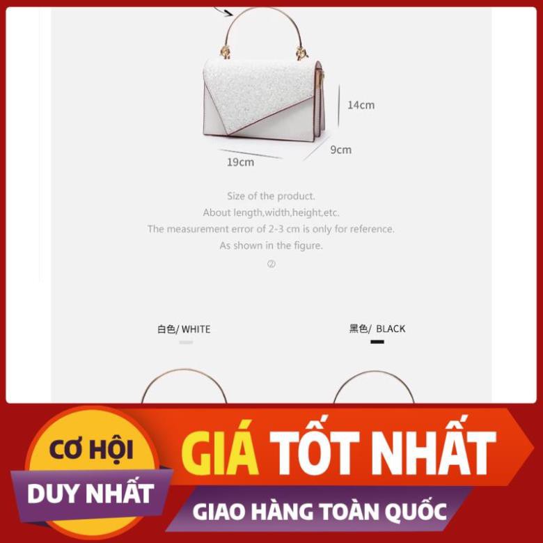 RẺ MẠT túi xách bling bling nữ kim tuyến láp lánh dây xích quảng châu